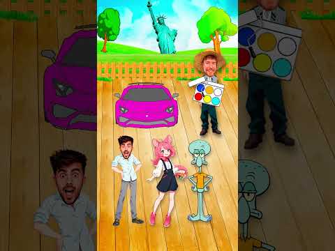 ¿Quíen lo hará correctamente?! 🎨🚗