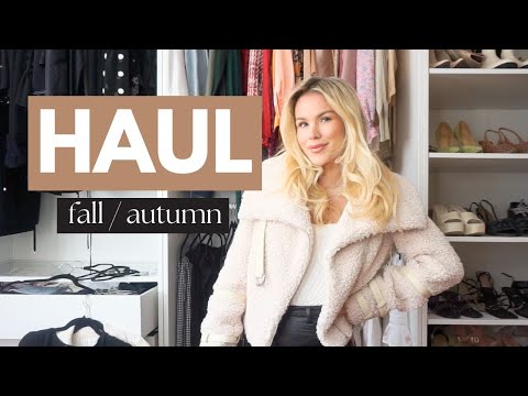 Fall / Autumn TRY ON Clothing Haul | Capsule Wardrobe