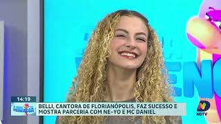 Belli, jovem cantora de Floripa, faz sucesso com parceria internacional