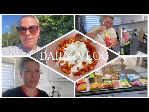 INOVIVA Slushie Machine Review l dm & ALdi Haul l DIY Calendar l Food l New TV Stand