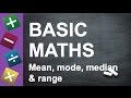 Exploring Averages: Mean, Mode, Median, and Range