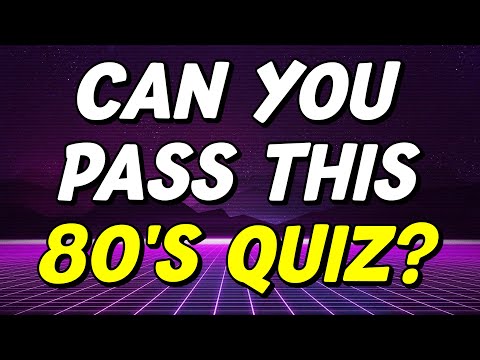 Do You Remember the 80s? | 80's Trivia Quiz