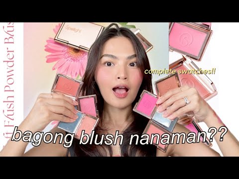 NEW SPOTLIGHT SOFT FLUSH POWDER BLUSHES 🌸 Complete Swatches!! • Joselle Alandy