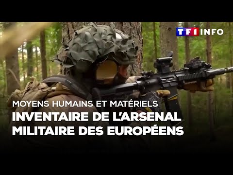 Inventaire de l'arsenal militaire des pays européens｜TF1 INFO