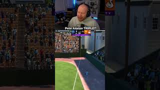 Pete Alonso hit a TRIPLE!?