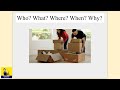 WH Questions and Past Tense