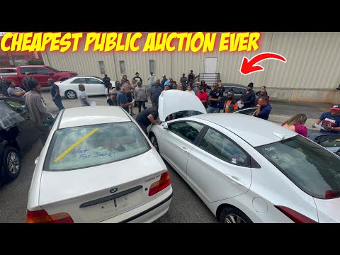 Public Buyers Were All Over These Cars At The Public Auto Auction