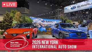 🔴 NYC LIVE | New York International Auto Show 2026 🚘 Complete Tour Day 2 🚙