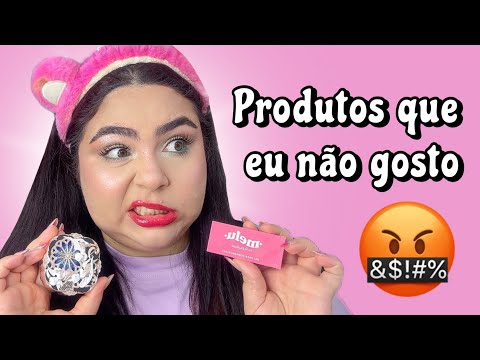 MAKE COM PRODUTOS QUE EU NÃO GOSTO OU ESTÃO ESQUECIDOS 🤬 Doudada melhores do ano ✨