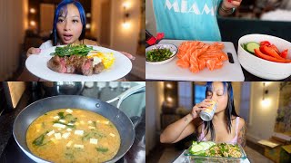 realistic what I eat in a week! (healthy, quick, & easy)