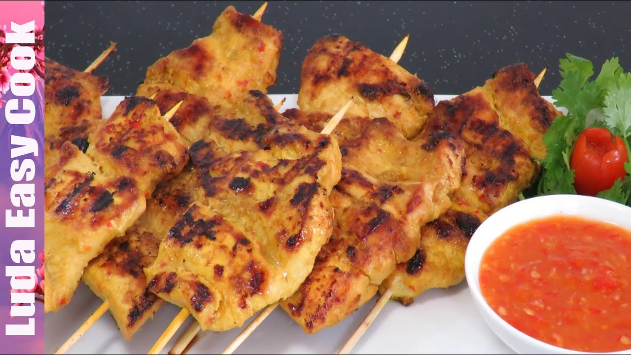 ШАШЛЫЧКИ ИЗ КУРИЦЫ ТАЙСКИЙ МАРИНАД РЕЦЕПТ Вкусный СОЧНЫЙ Шашлык BBQ CHICKEN THAI STYLE Grilled C