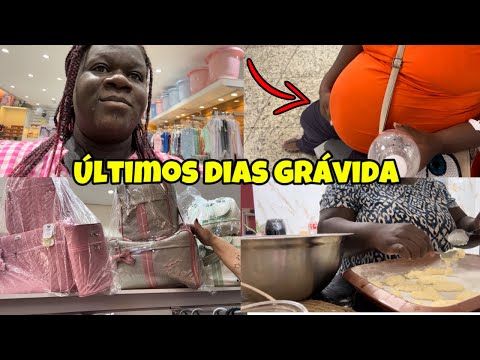 Comprinha para ENXOVAL da BEBÊ - Gravidez de risco - PÃO DE QUEIJO SEM QUEIJO #vlog vlog