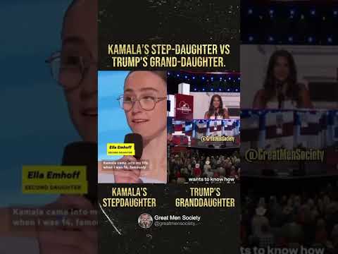 Kamala's Stepdaughter vs Trump's Granddaughter
