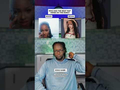 Who Had The Best Rap Verse On This Song: Monster High Fright Song ft. KATSEYE #shorts #katseye