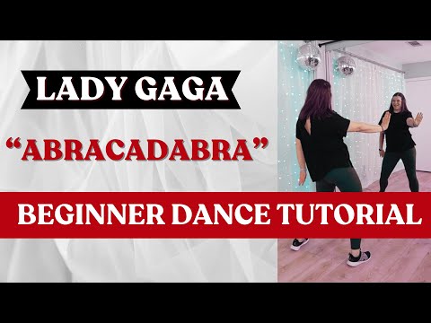 "ABRACADABRA" Dance - Lady Gaga 🤍♥️ (MUSIC VIDEO DANCE TUTORIAL) 🤍♥️ Step-by-Step & Back-view!