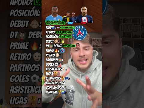 EPISODIO 16 / Universo paralelo con Kylian Mbappé🐢 #universoparalelo #futbolistas #mbappé