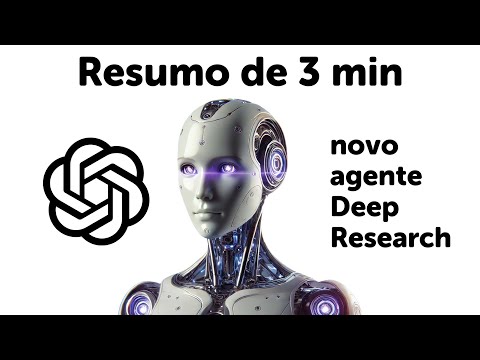 Novo Agente do ChatGPT faz o Google CHORAR no banho (Deep Research)