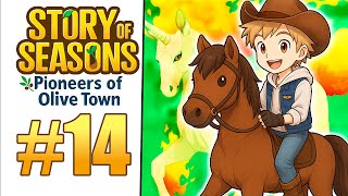 DOMANDO NOSSO CAVALO! - Story of Seasons Pioneers of Olive Town #14