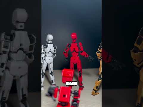 The Black Demon🦇💀, Figure link in channel🔗#actionfigures #dummy #t13 #lego #figure