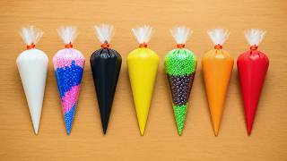 Making Relaxing Slime with Satisfying Piping Bags🎨