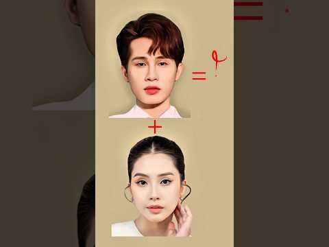 Kết hợp khuôn mặt của ✨ Jack (j97) + Thiên An trông sẽ ra sao?🤔 #art #jack #j97 #thienan