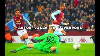 Aston Villa VS Liverpool (MEN AGAINST BOYS QUITE LITERALLY)