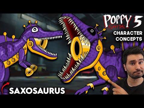 What Could Be In Poppy Playtime | Saxosaurus | Chapter 5 | Character Concept