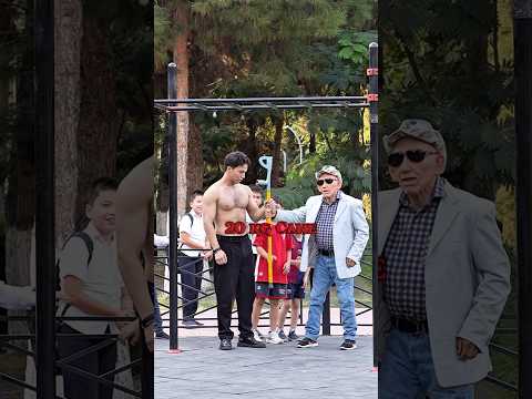 Old Man’s Strength Prank: 20 kg Cane and a Fake Belly Surprise👴🏼☠️
