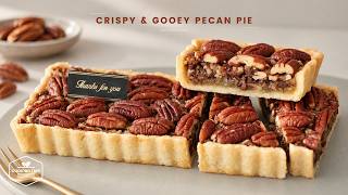 피칸이 이렇게 가득! 바삭하고 진한 피칸 파이 만들기 | Pecan Pie for Pecan Lovers! Crispy & Gooey Pecan Pie Recipe