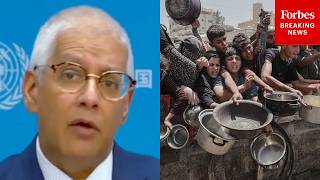 YouTube video thumbnail: 'Vital To Our Humanitarian Efforts': UN Spokesperson Urges Israeli Respect For UNRWA In Palestine