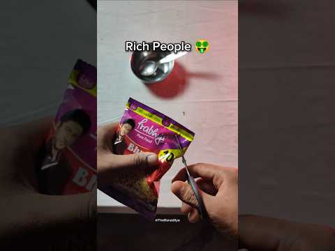 Rich People 🤑 vs middle class people😂 P-1 #relatable #comedy #funny #memes #rich #shorts