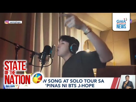 ENTERTAINMENT SPOTLIGHT: New song at solo tour sa 'Pinas ni BTS J-Hope | SONA