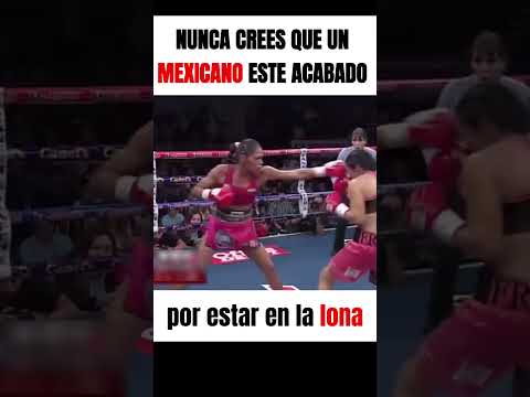 Nunca pensó que LA MEXICANA se Levantaría 🔥🇲🇽 #mma #boxeomexico #mexicanos #boxeo #ufcmexico