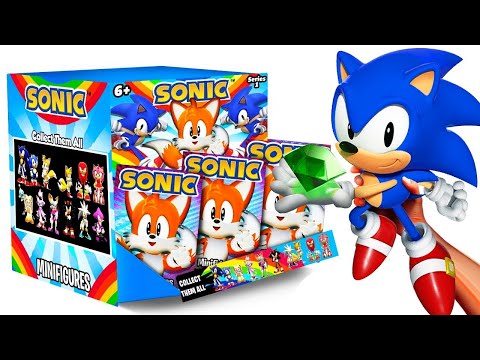 ¡La CAJA MISTERIOSA de Sonic MAS GRANDE! 📦💙 Nuevas minifiguras de Tails, SHIN SONIC y SONIC.EXE