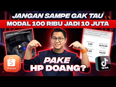 JANGAN SAMPE GAK TAU, CUMA MODAL 100 RIBU BISA DAPAT 10 JUTA PER BULAN, PAKE HP DOANG !