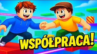 RAZEM PRZESZLIŚMY CO-OP OBBY w Roblox! 🤝 Nowy przyjaciel?!