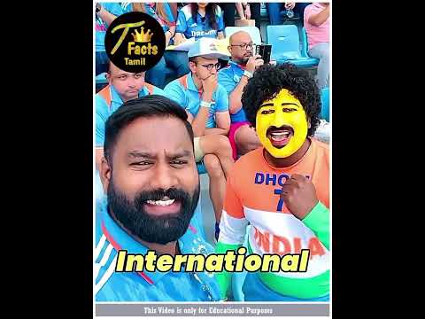 யார் இந்த வெறித்தனமான Dhoni ரசிகர் 😱😱 !!!