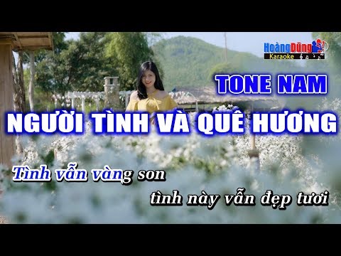 Người Tình Và Quê Hương Karaoke Nhạc Sống Rumba – Hoàng Dũng Karaoke