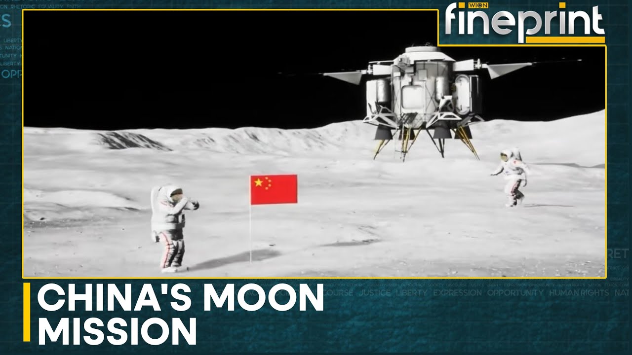 China aims to land astronauts on the moon by 2030 | WION Fineprint