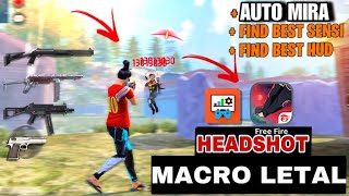 😱LA MEJOR  MACRO OCULTA  para DAR TODO ROJO en FREEFIRE 2025 COMO ACTIVAR😳FUNCIONA! MACRO HEADSHOT