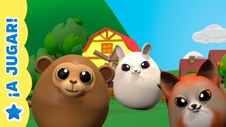 Huevos Sorpresa de Animales de Granja 🐮 La Granja de Zenón 🧑🏼‍🌾 Juegos Infantiles