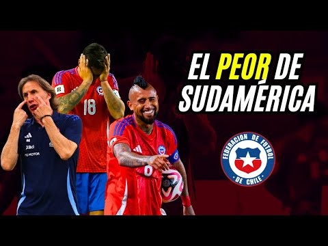 CHILE: La increíble caída a ser la PEOR selección del continente