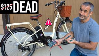 This Facebook E-bike’s Dead; Can We Fix It For Nothing?