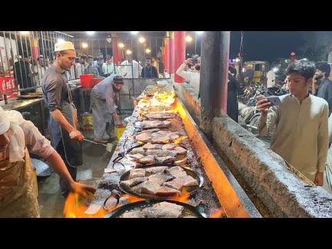 Famous Tawa Fish Recipe | TikTok Viral Fish Point Tawa Fish | Mardan Street Food | Pakistani Food