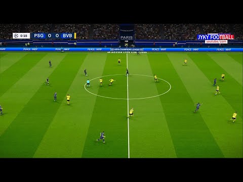 PES - PSG vs Borussia Dortmund - UEFA Champions League 2024 - Full Match All Goals HD - Gameplay PC