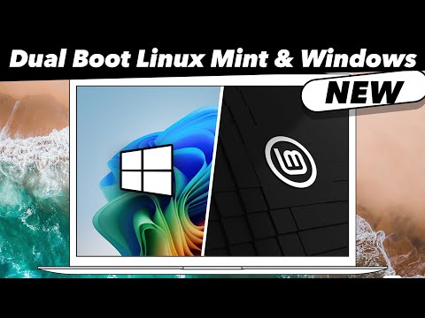 How to Dual Boot Linux Mint and Windows 11 //  BRAND NEW GUIDE