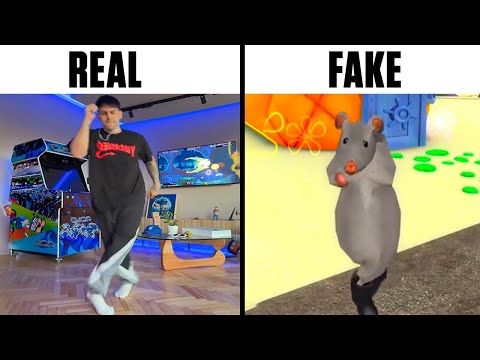 aprendiendo el baile de la rata de Tik Tok