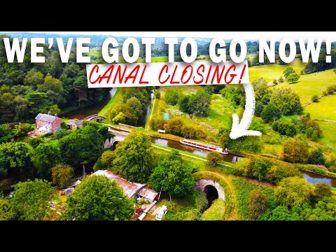 WE'RE BEING KICKED OFF THE CALDON CANAL! WE HAVE TO LEAVE BEFORE IT'S TOO LATE! - 571