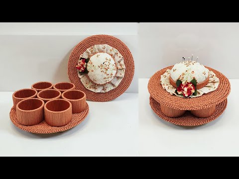 GENIUS IDEAS FROM CARDBOARD ROLLS - DIY! THE BEST OF WASTE! - PINCUSHION