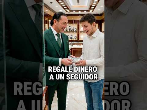 ¡LE REGALÉ DINERO A ESTE SEGUIDOR!